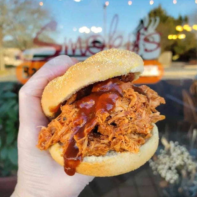 Chicken BBQ Sandwich.