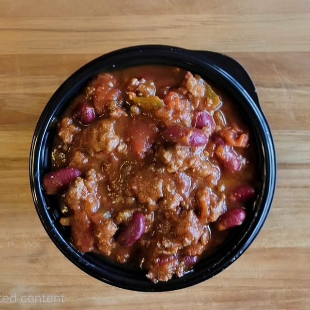 Homemade Hot Chili.