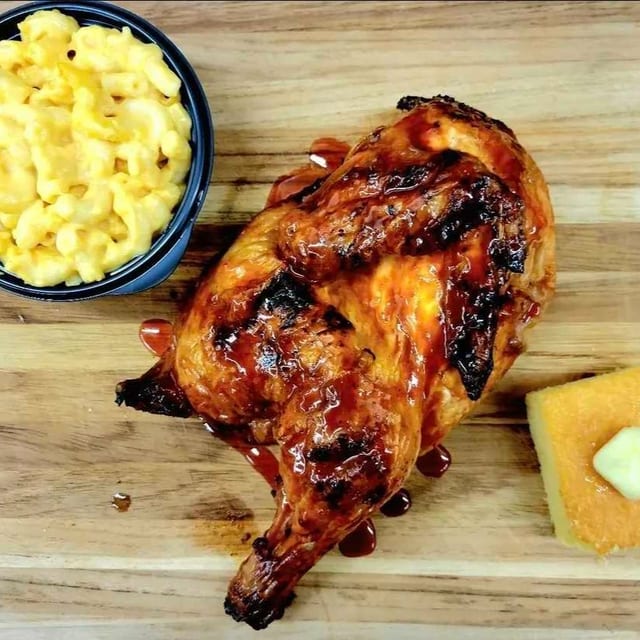 1/2 BBQ Chicken Special.