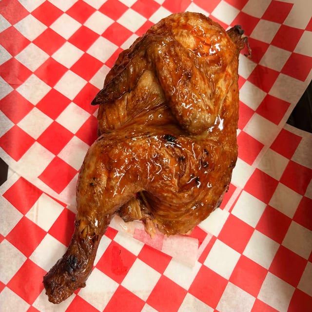 1/2 BBQ Chicken 2 Lbs..